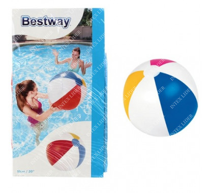 31021 Bestway Мяч надувной, d=51 см, от 2 лет
