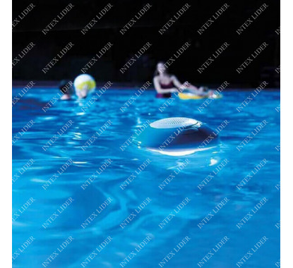 Плавающая музыкальная Bluetooth-колонка с LED-подсветкой (28625)